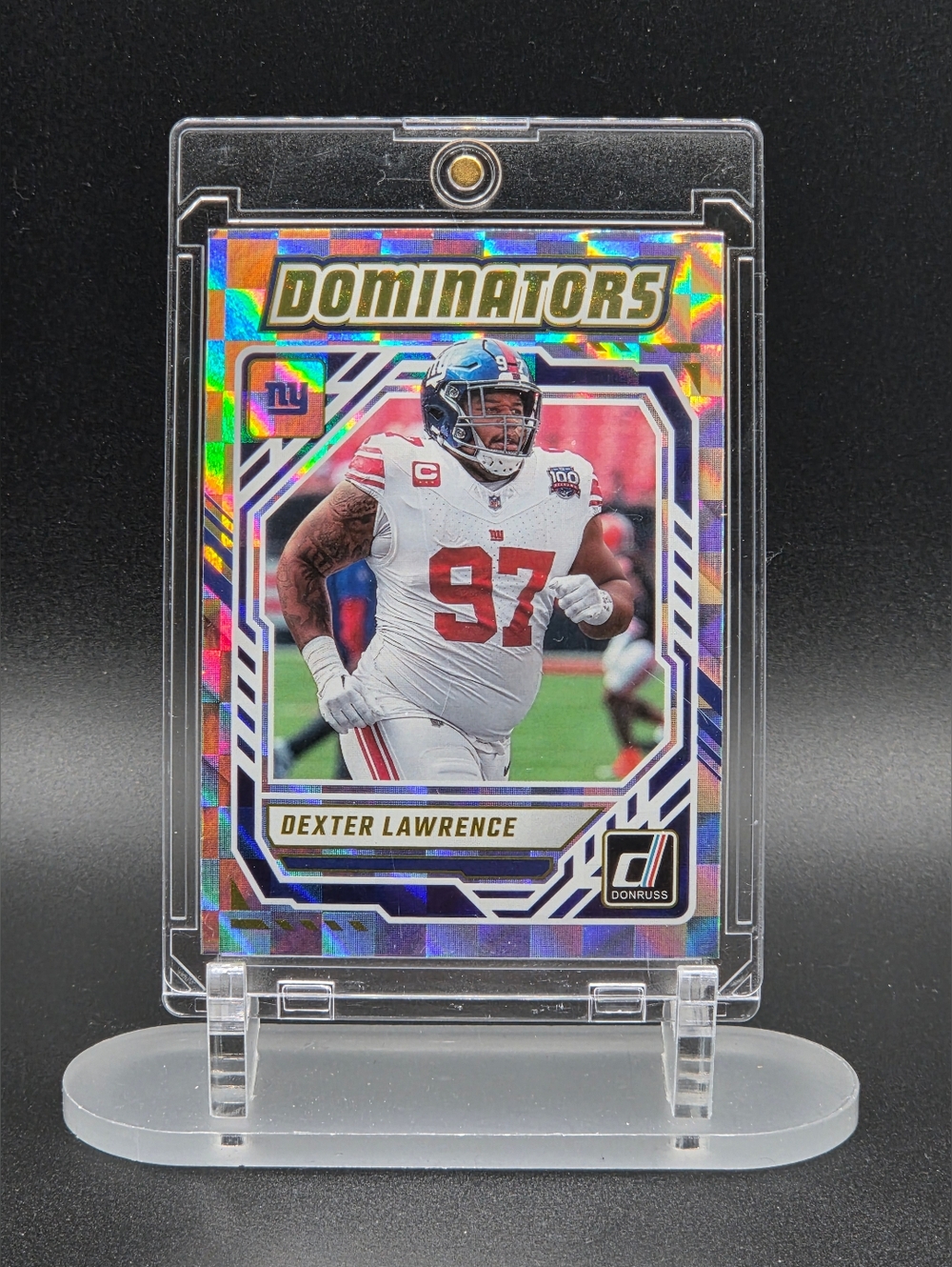 Dexter Lawrence 2025 Panini Donruss DOMINATORS – New York Giants